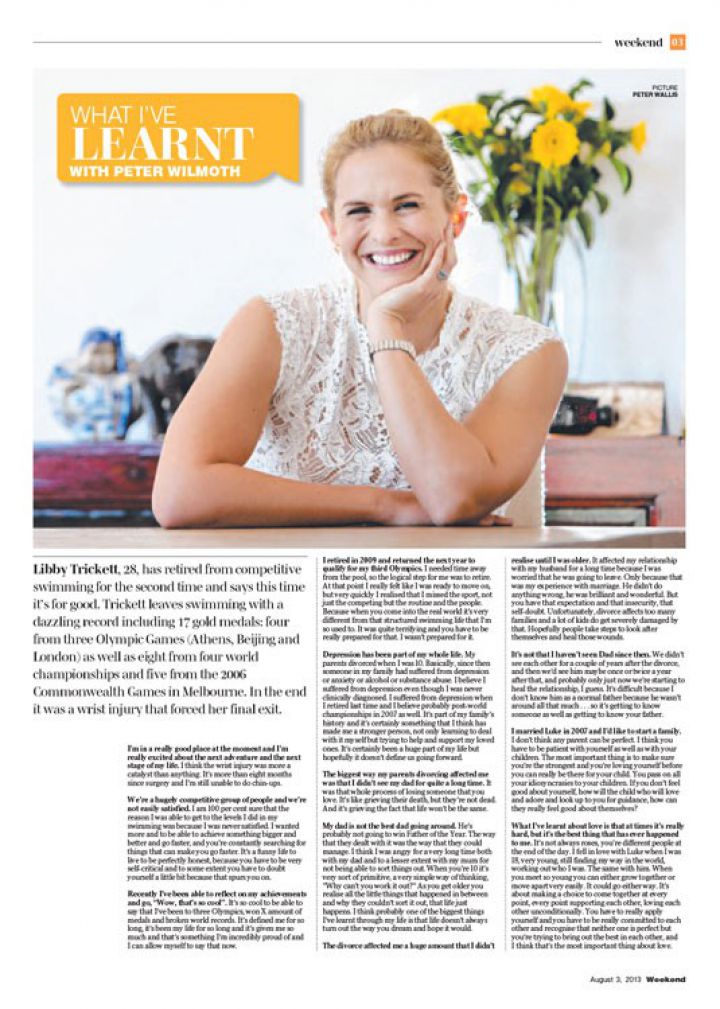 What I’ve Learnt - Libby Trickett