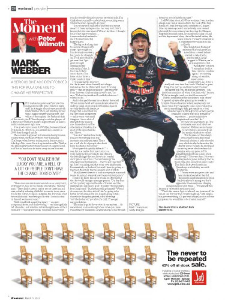 The Moment - Mark Webber