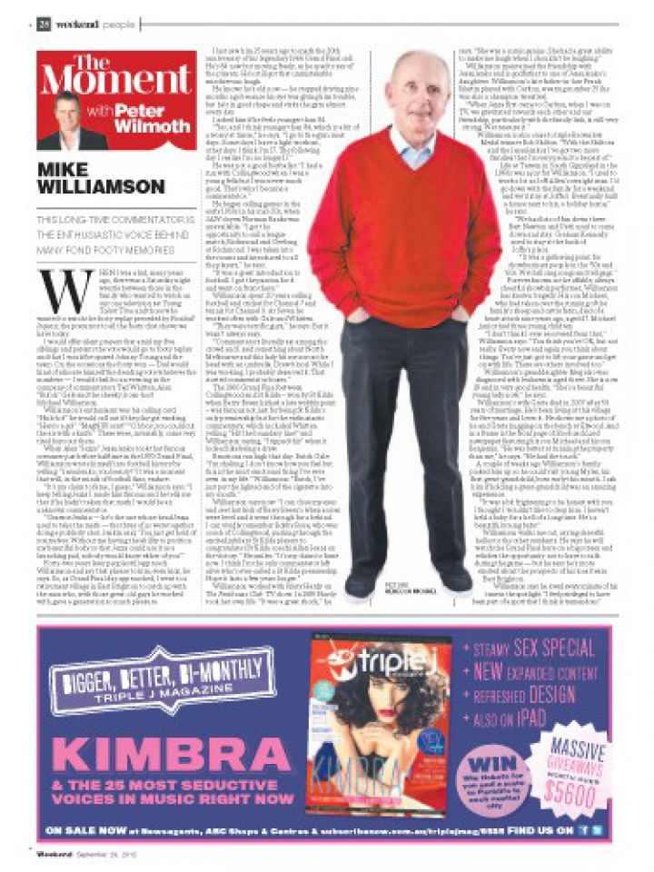 The Moment - Mike Williamson