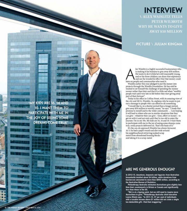 The Weekly Review - The Heart of Giving